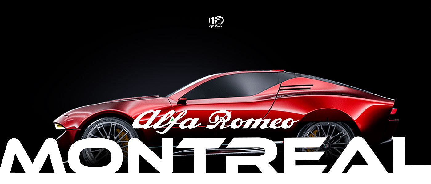 subd manufacturing，Render，Alpha Romeo，Monterey，Automobile design，