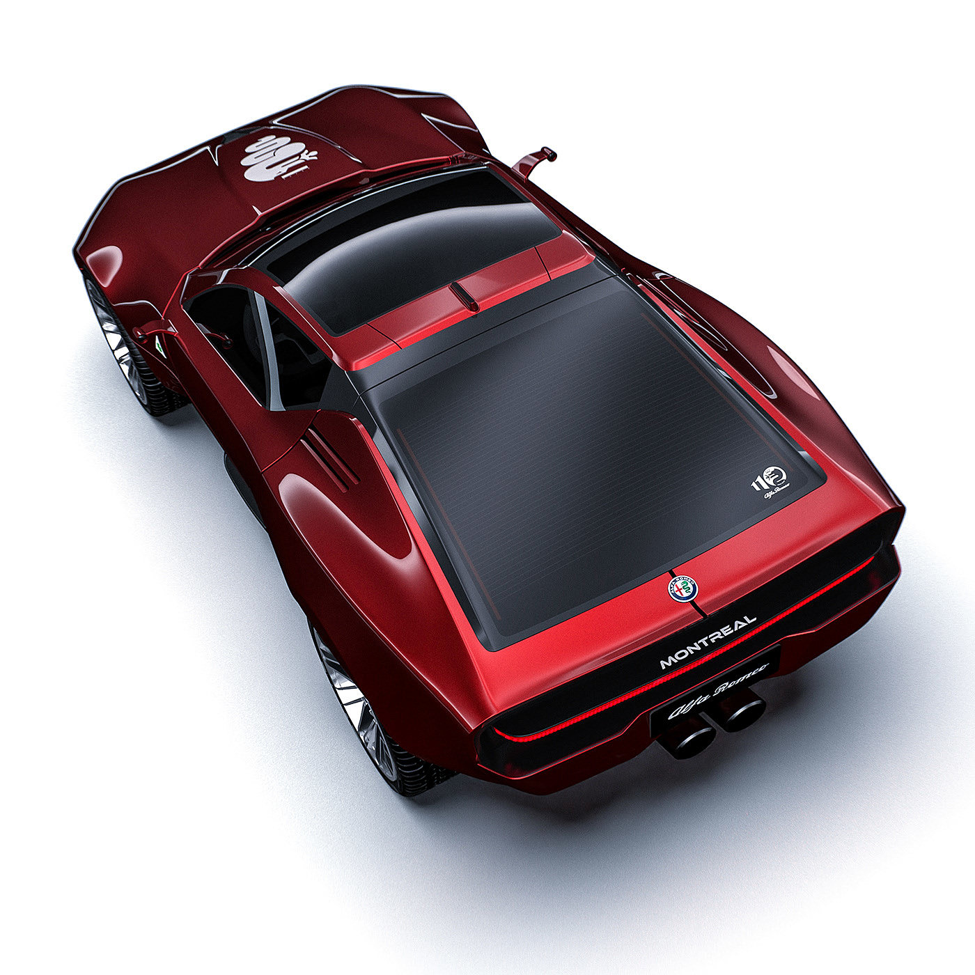 subd制造，渲染，Alfa Romeo，蒙特利，汽车设计，