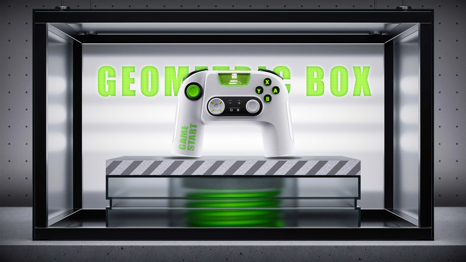 product design，industrial design，Keyshot rendering，sample reels，Game handle，3c，