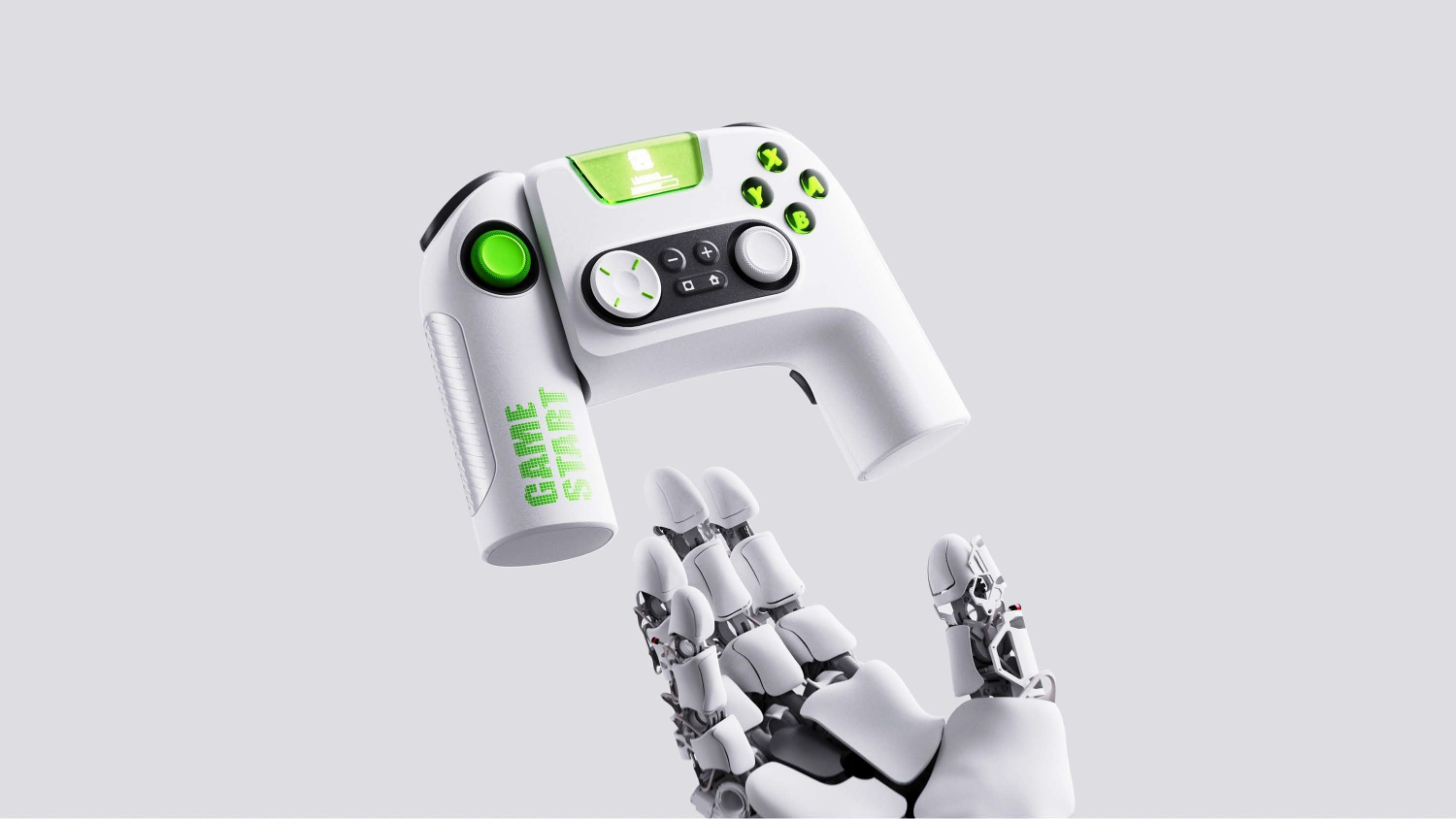 product design，industrial design，Keyshot rendering，sample reels，Game handle，3c，