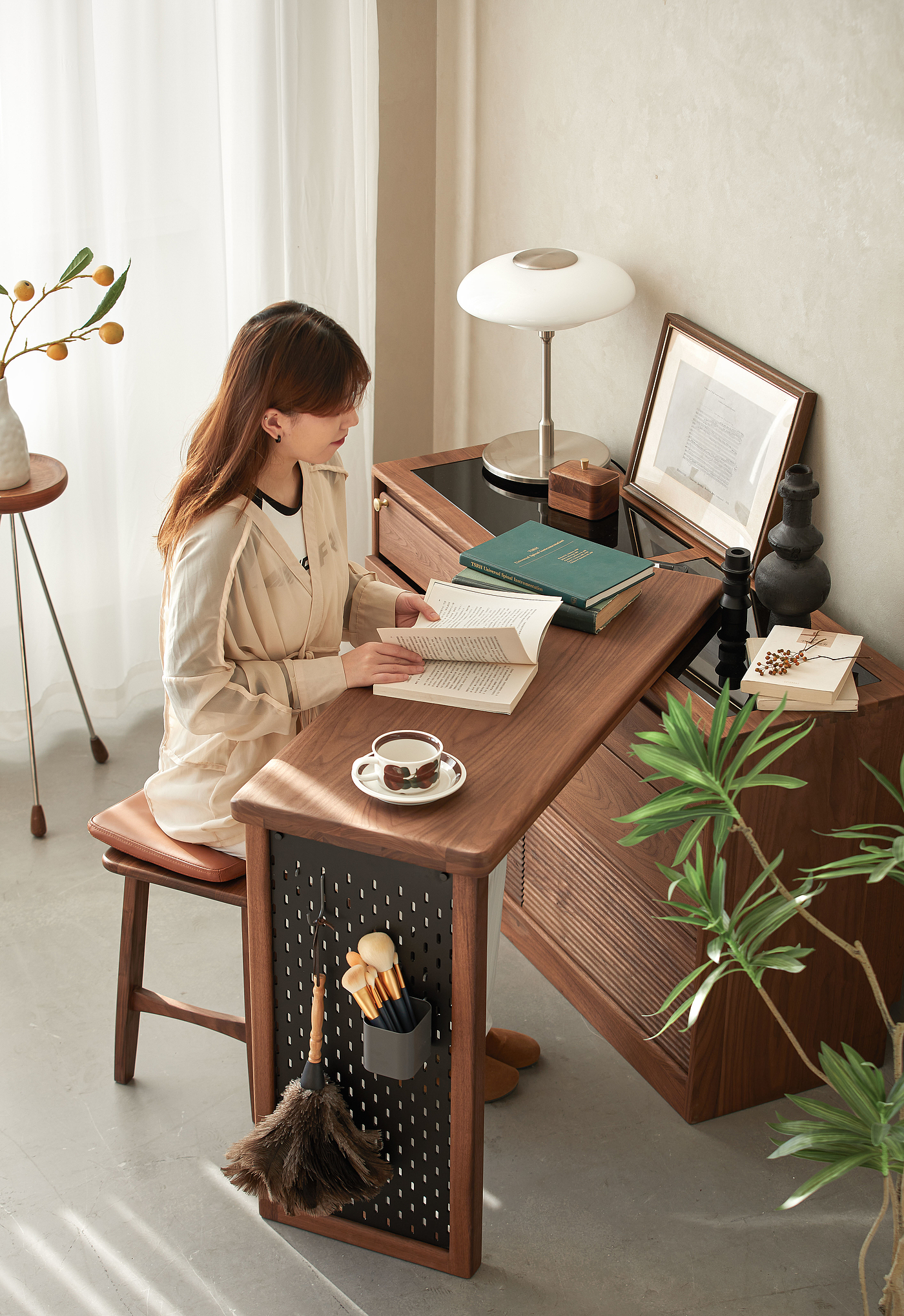 furniture design ，North American black walnut，Bucket cabinet，Solid wood furniture，dresser，Bedroom decoration，