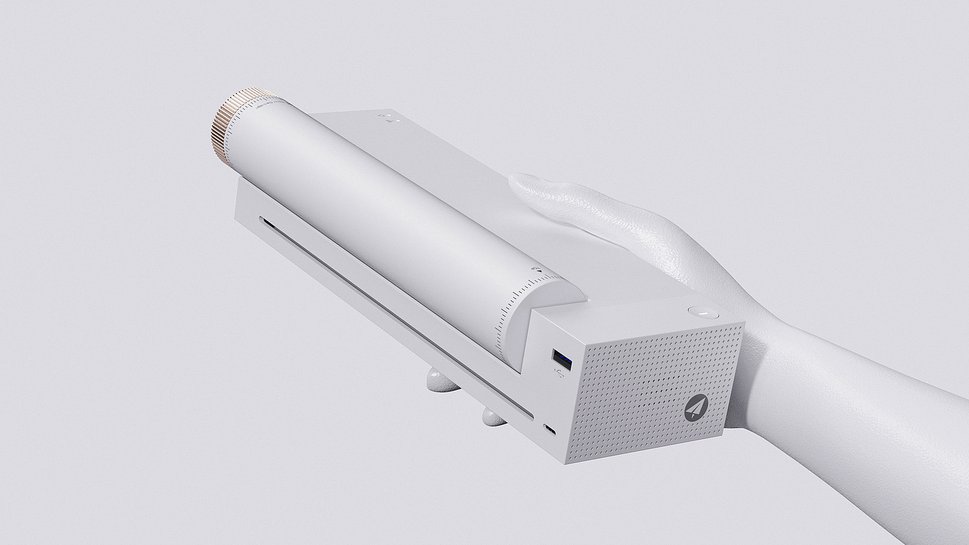printer，conceptual design，Simplicity，geometry，original，White design，