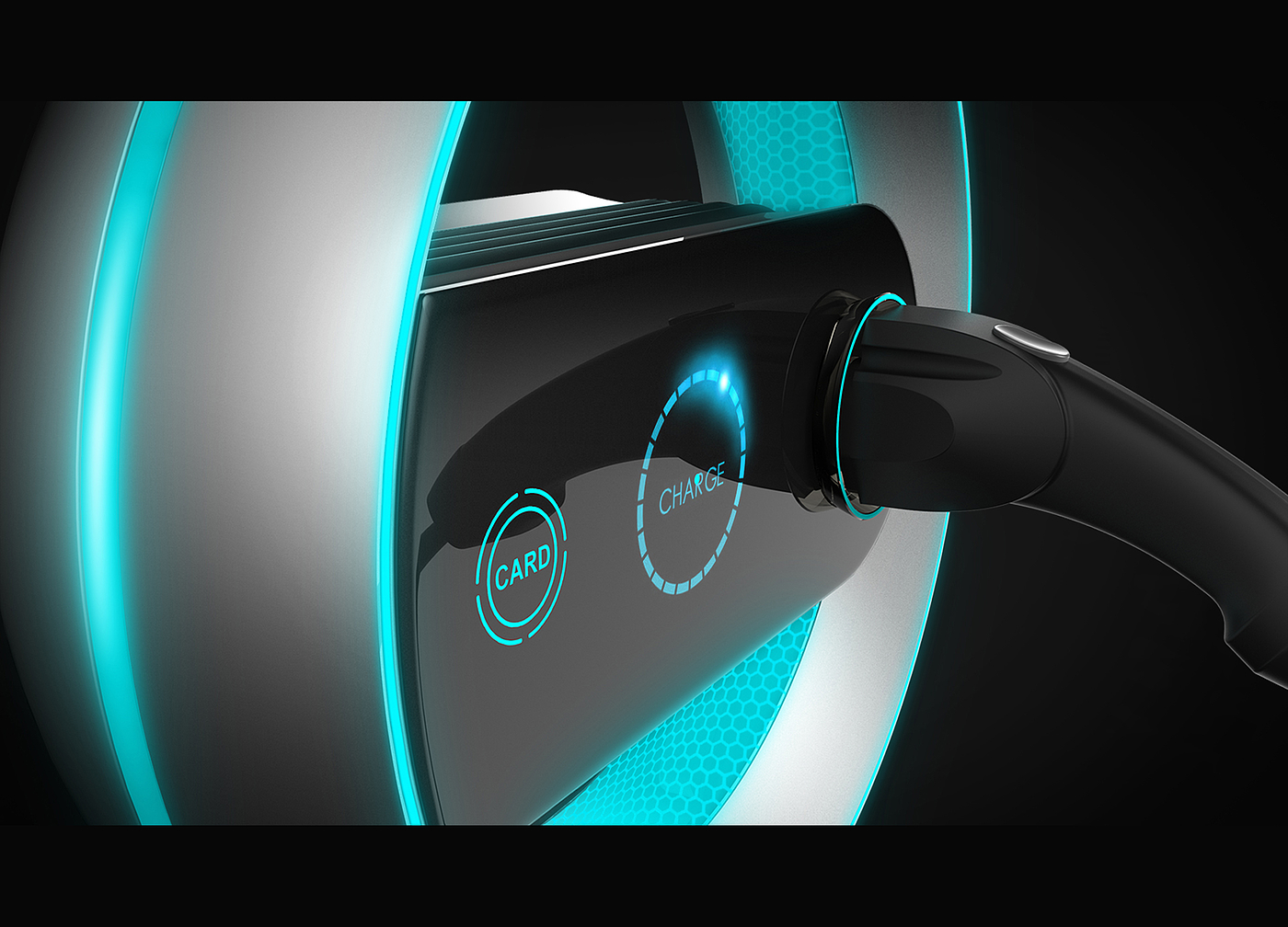 new energy，Charging pile，Innovative design，