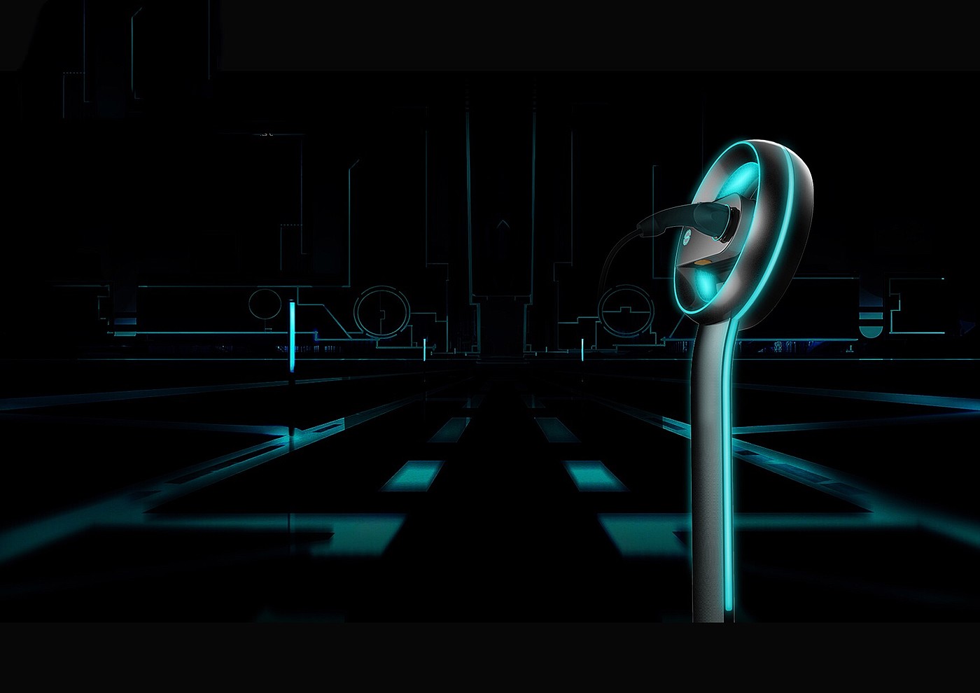 new energy，Charging pile，Innovative design，