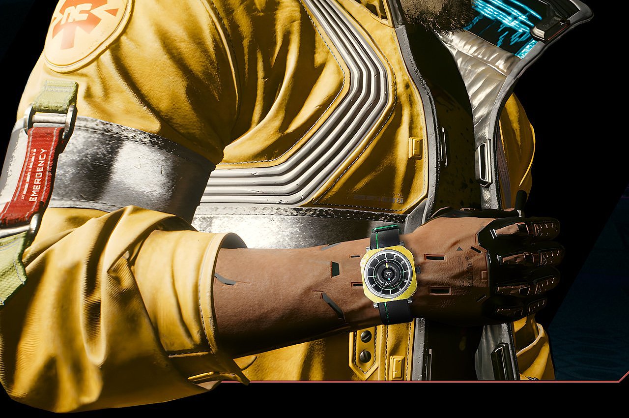 Wrist watch，Cyberpunk，conceptual design，