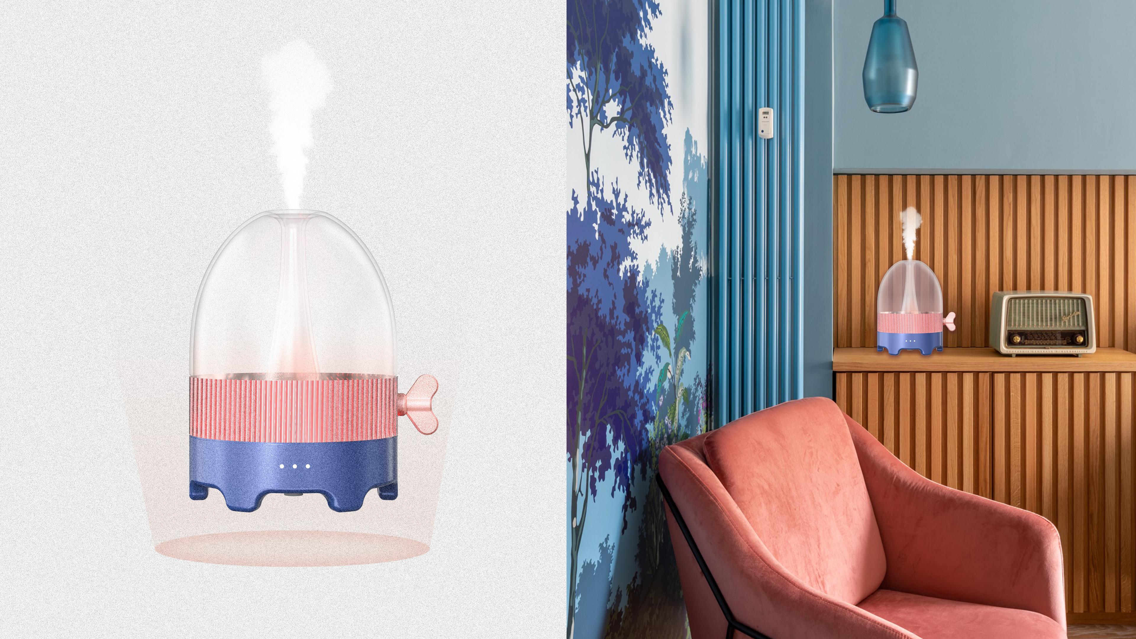 Digital intelligence，Household appliances，Memphis style，