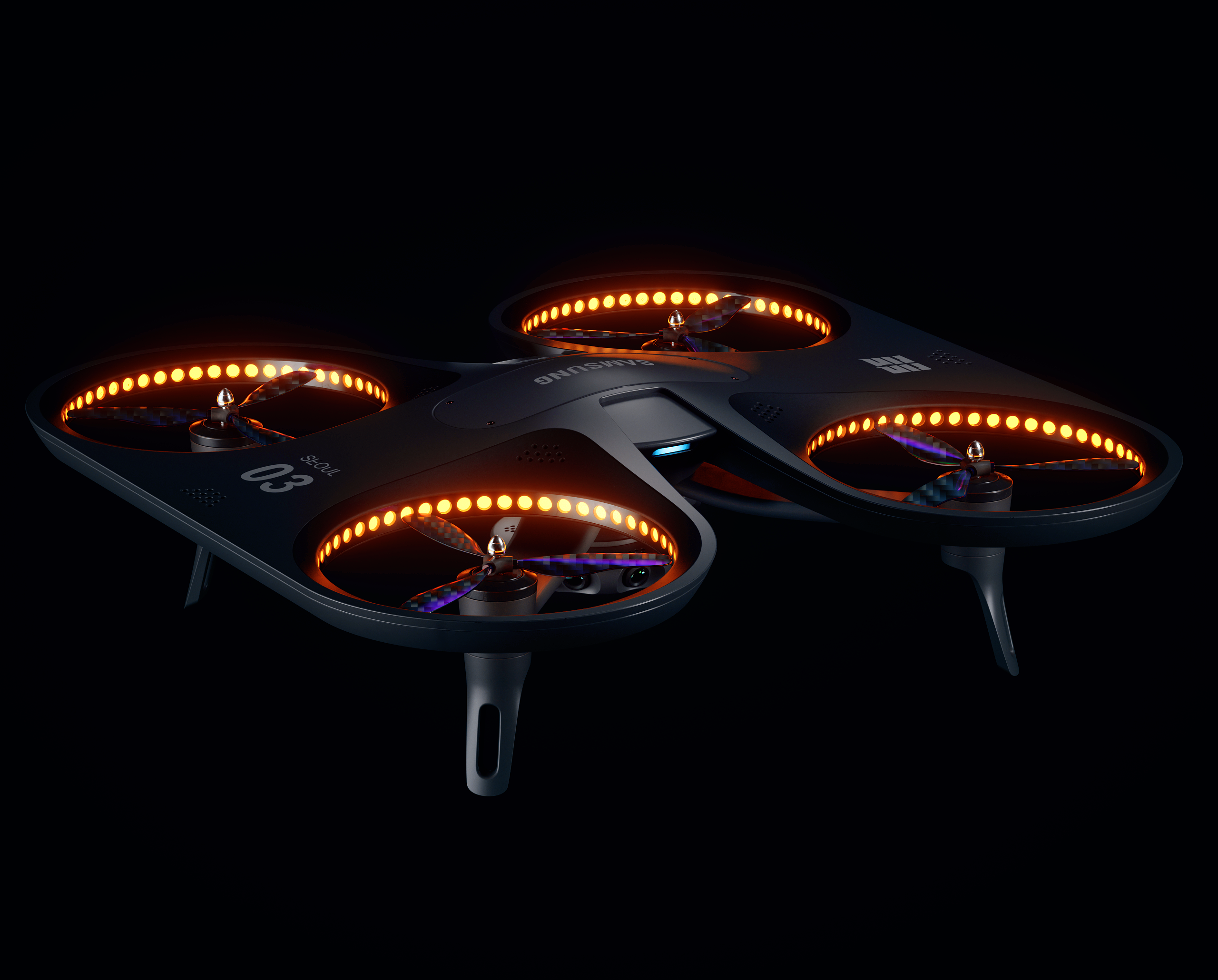 octane，c4d，product design，Product rendering，UAV，three-dimensional，