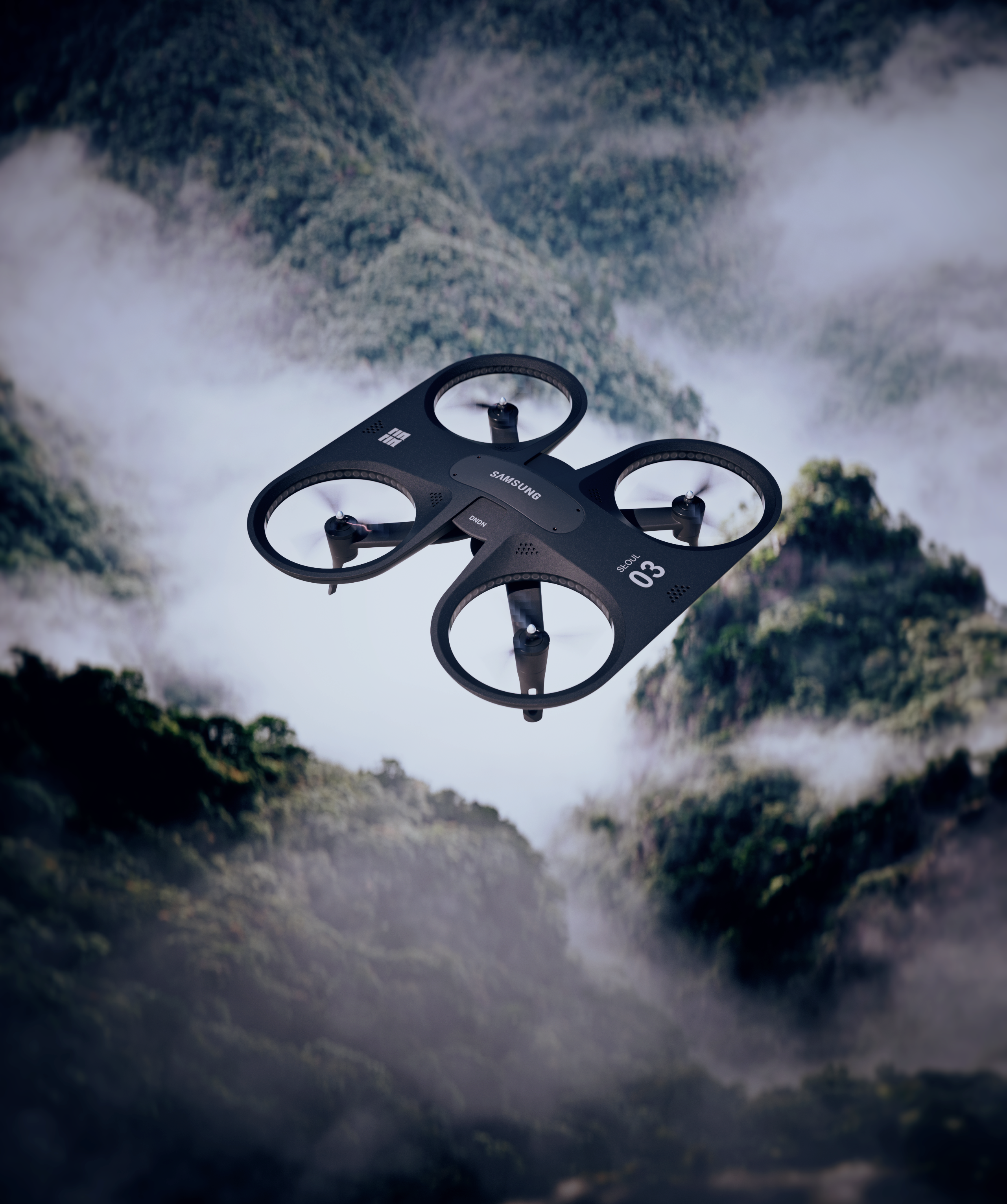 octane，c4d，product design，Product rendering，UAV，three-dimensional，