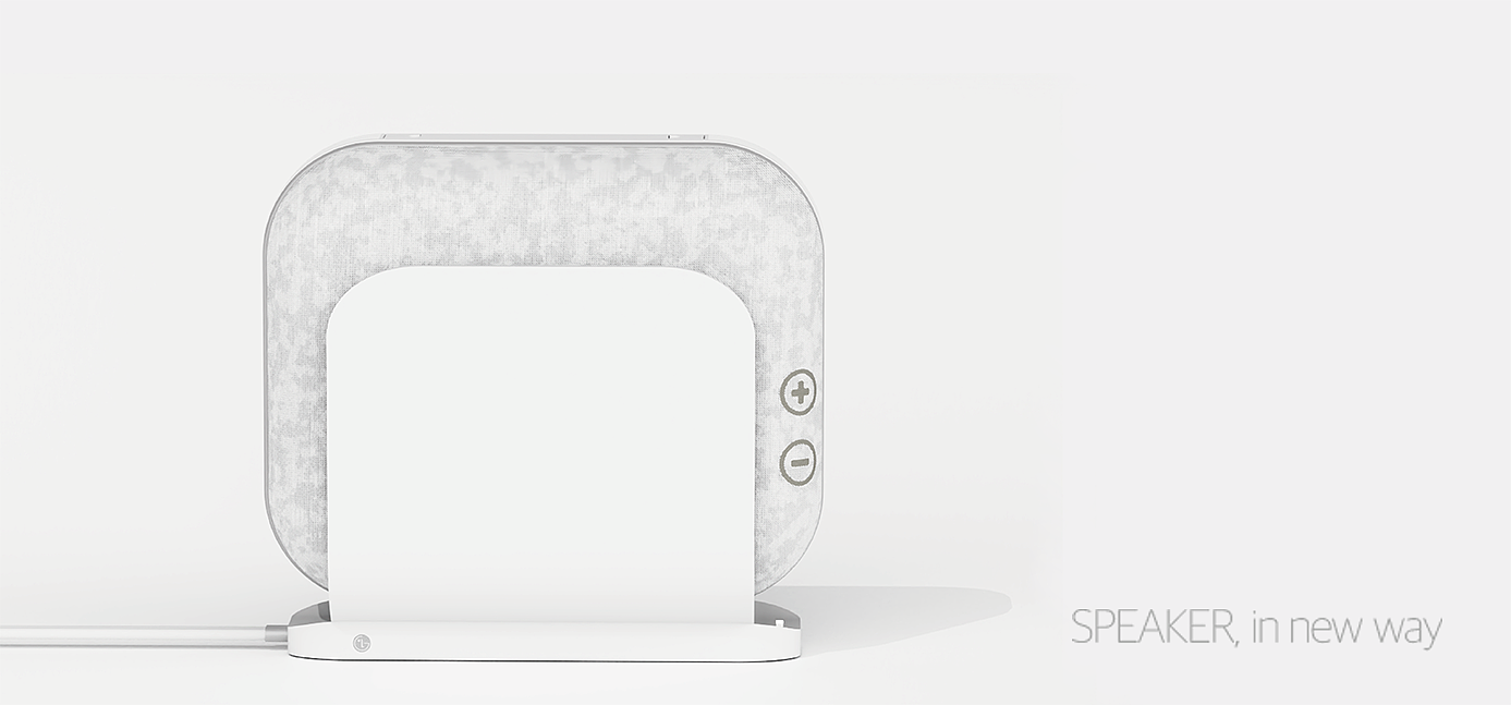 speaker，Simplicity，Wireless charging，