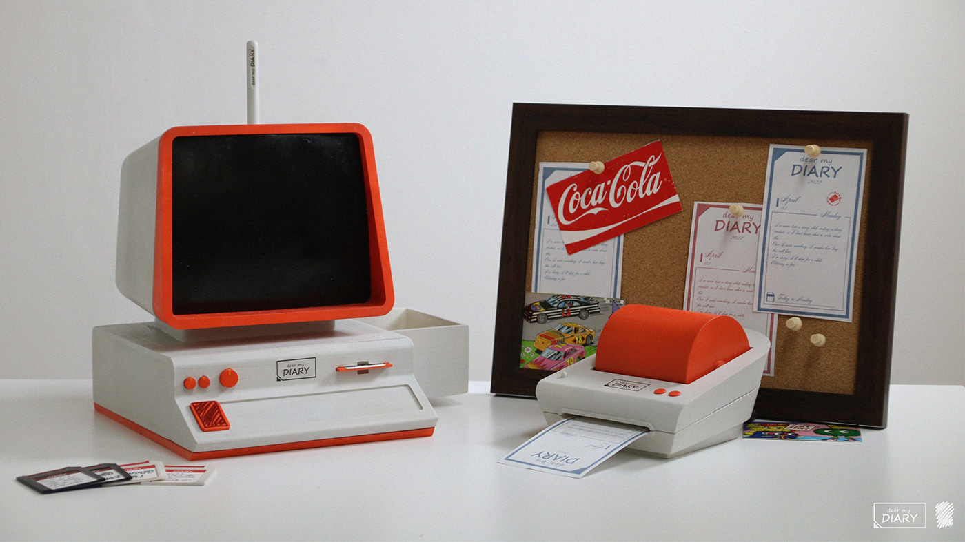 diary，Electronics，Render，lovely，