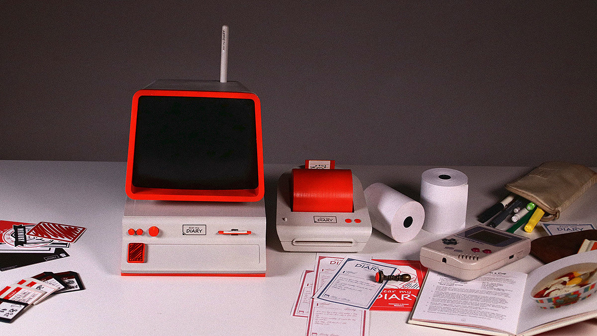 diary，Electronics，Render，lovely，