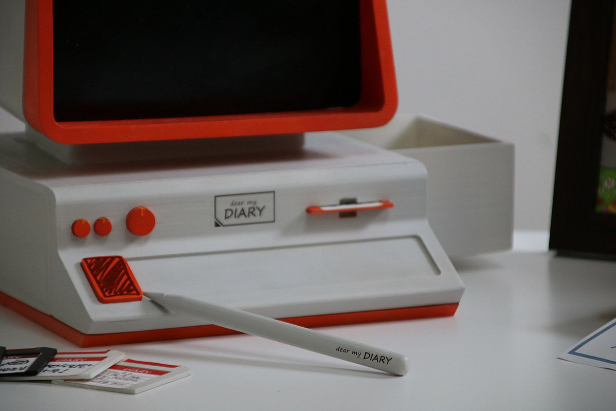 diary，Electronics，Render，lovely，