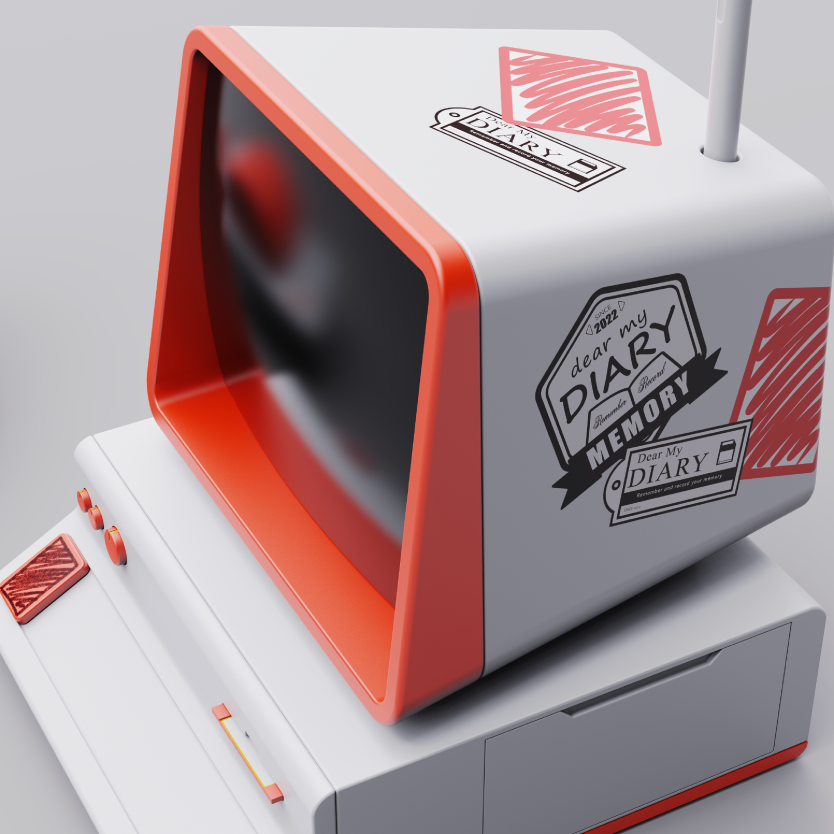 diary，Electronics，Render，lovely，