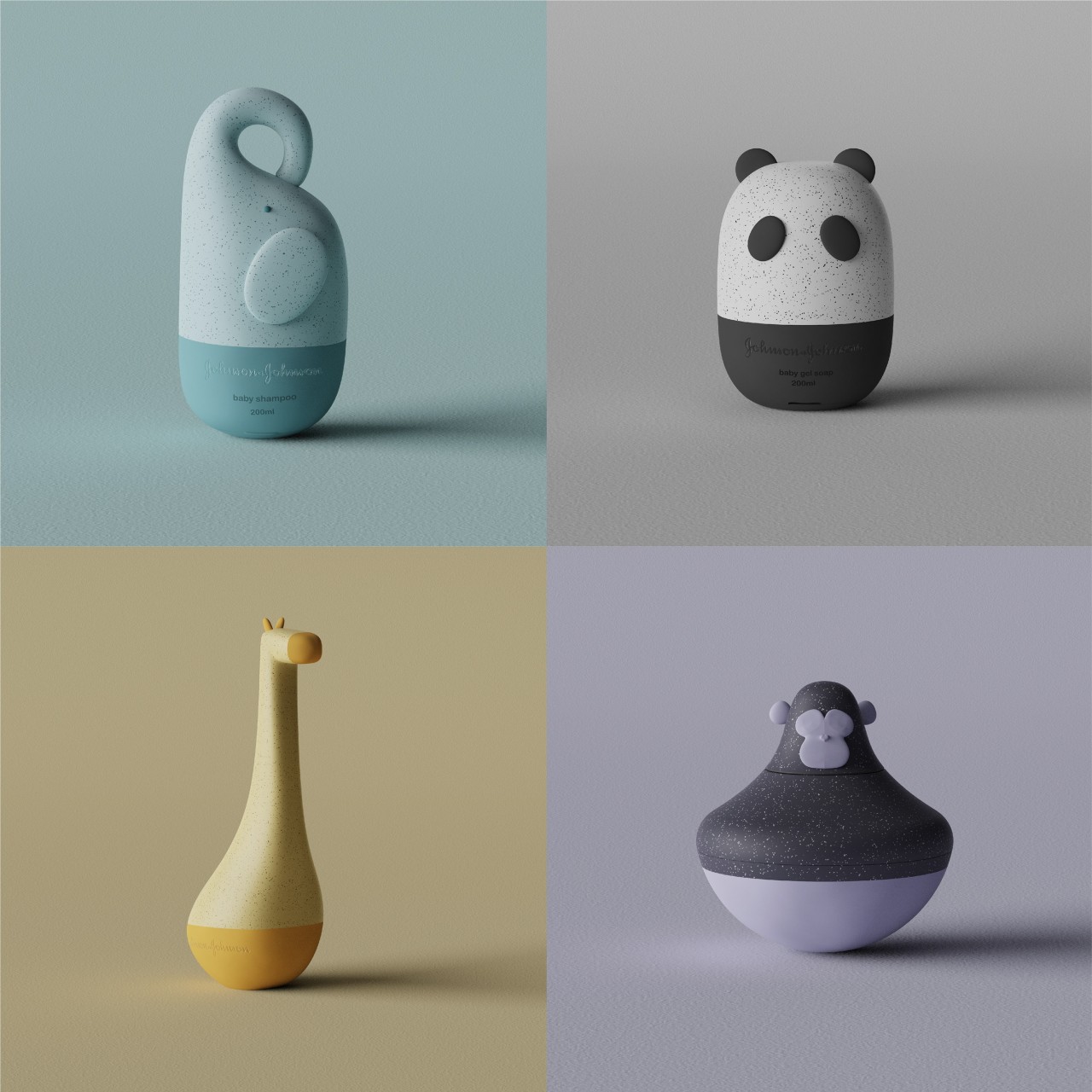 Take a bath，children，Animal shape，Interesting，environment protection，