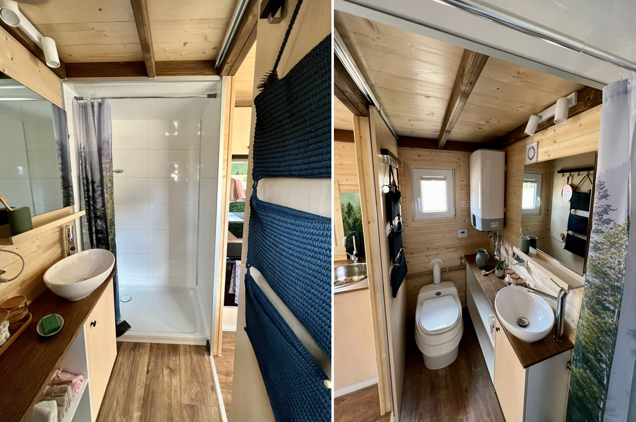 Sweden，ThermoWood，Wooden house，attic，portability，