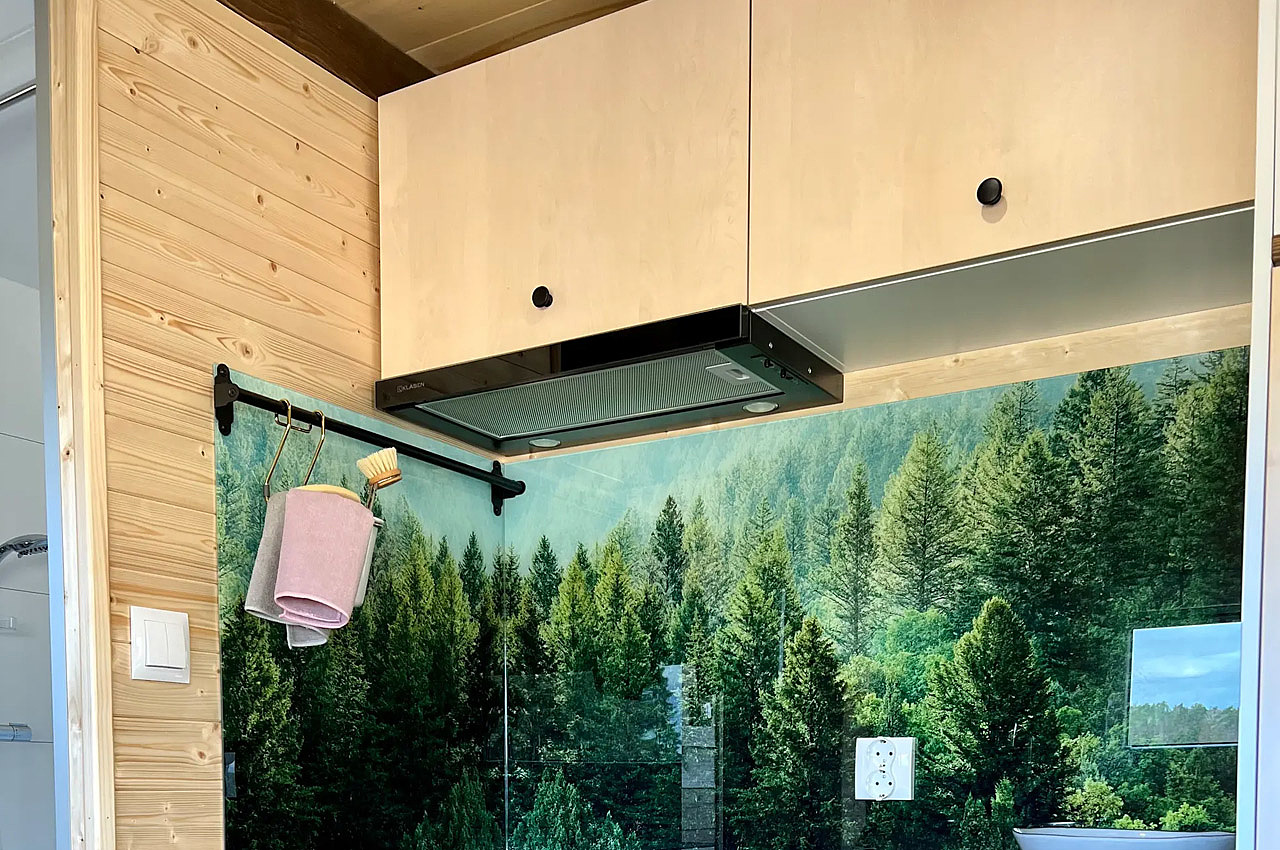 Sweden，ThermoWood，Wooden house，attic，portability，