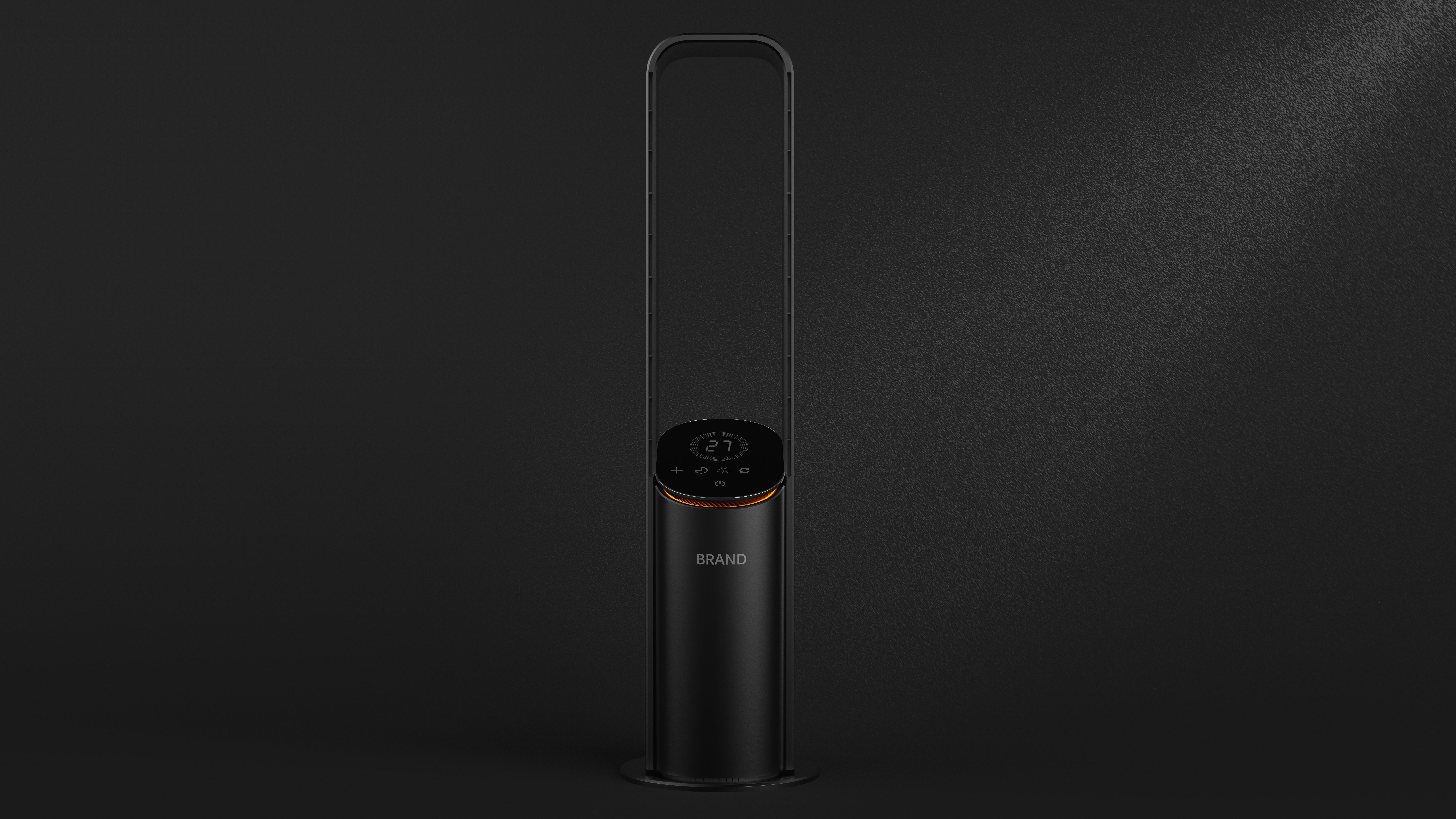 Leafless, fan, simplicity, technology, fashion, lighting，