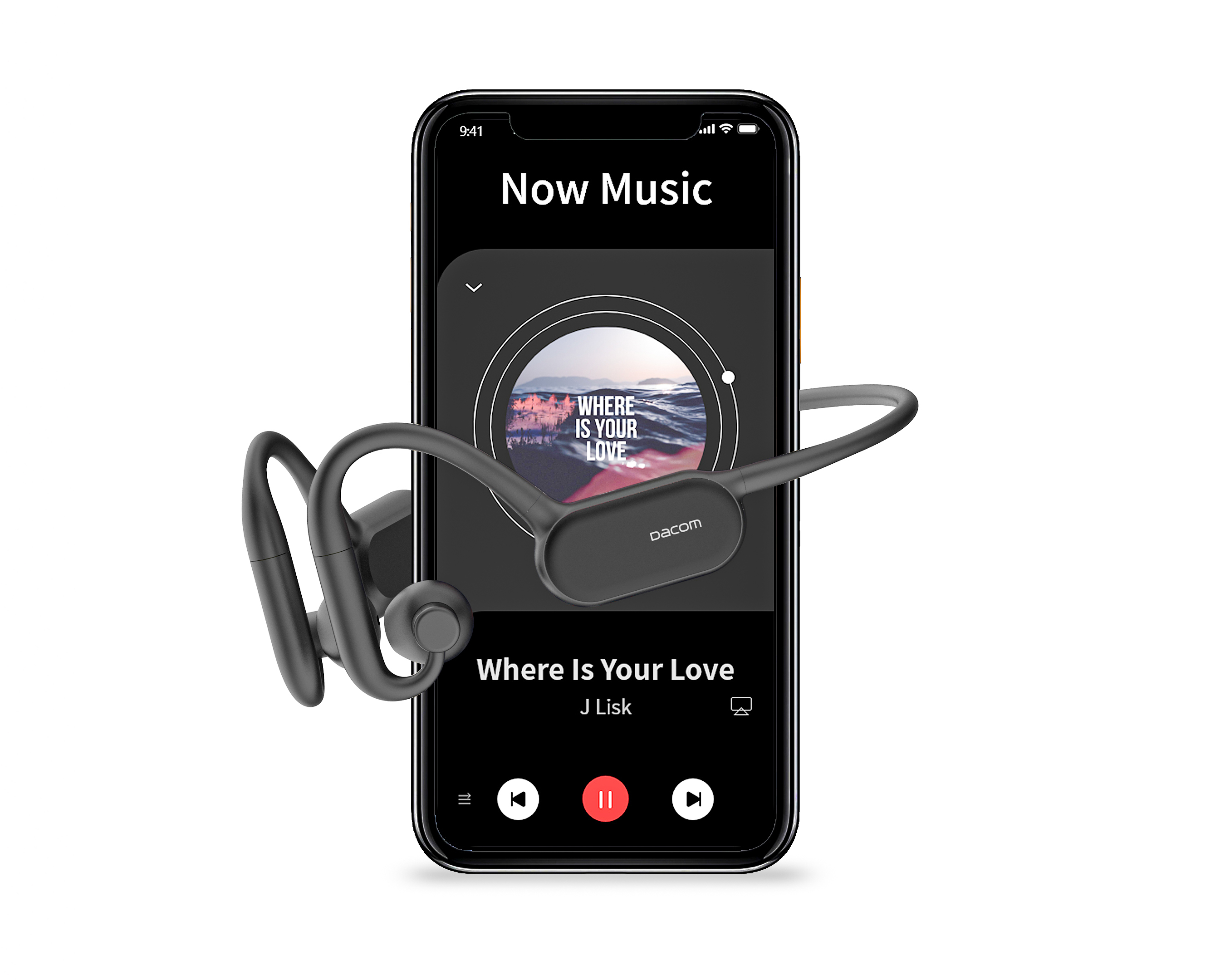 product design，industrial design，Industrial product design，If design award，Design Award，Bone conduction earphone，Innovative design，headset，