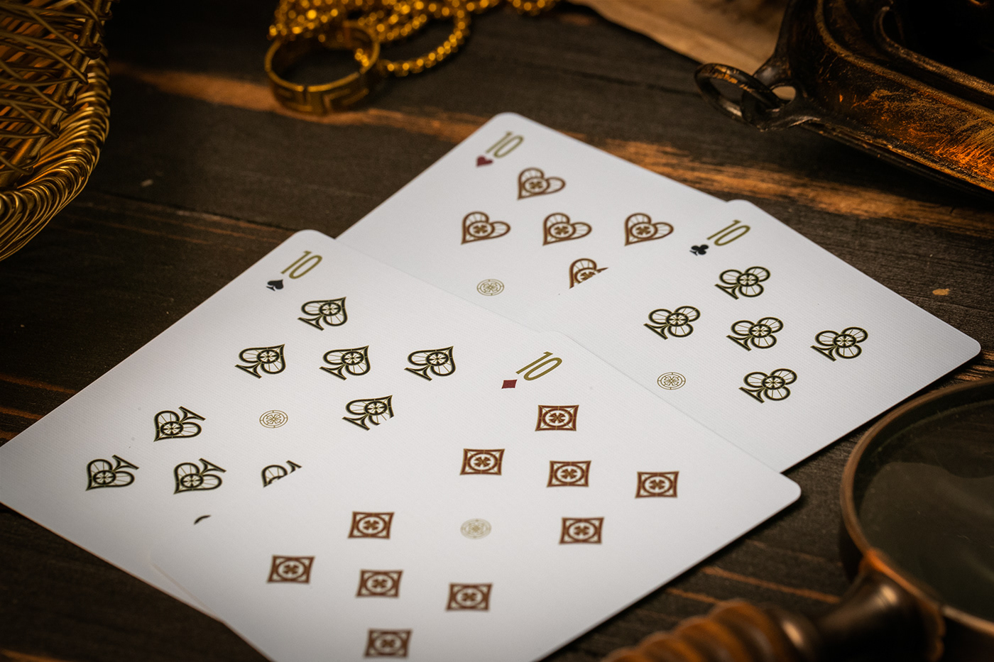 carving，Line art，packing design，poker，