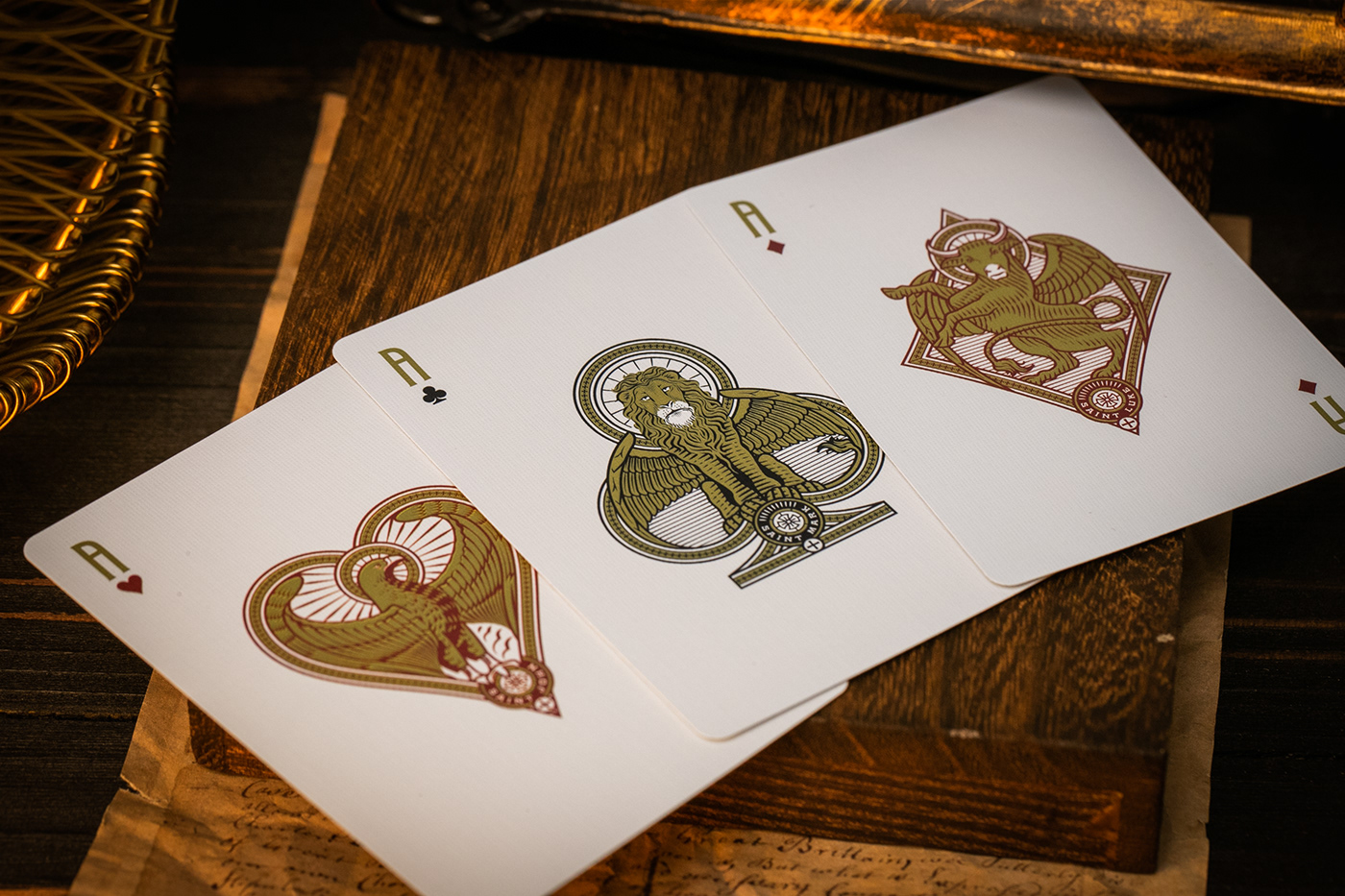 carving，Line art，packing design，poker，