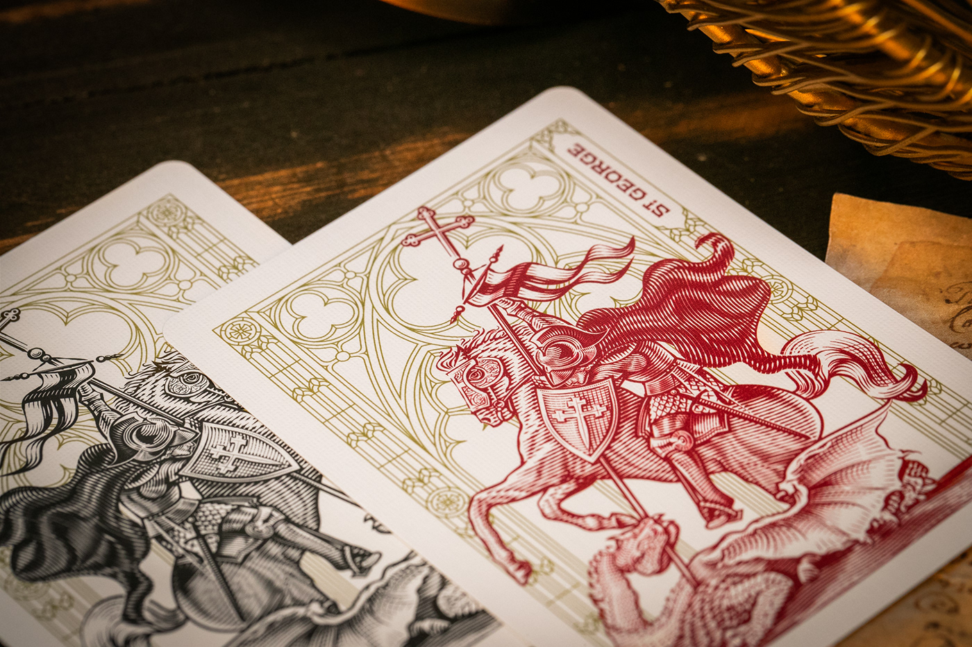 carving，Line art，packing design，poker，