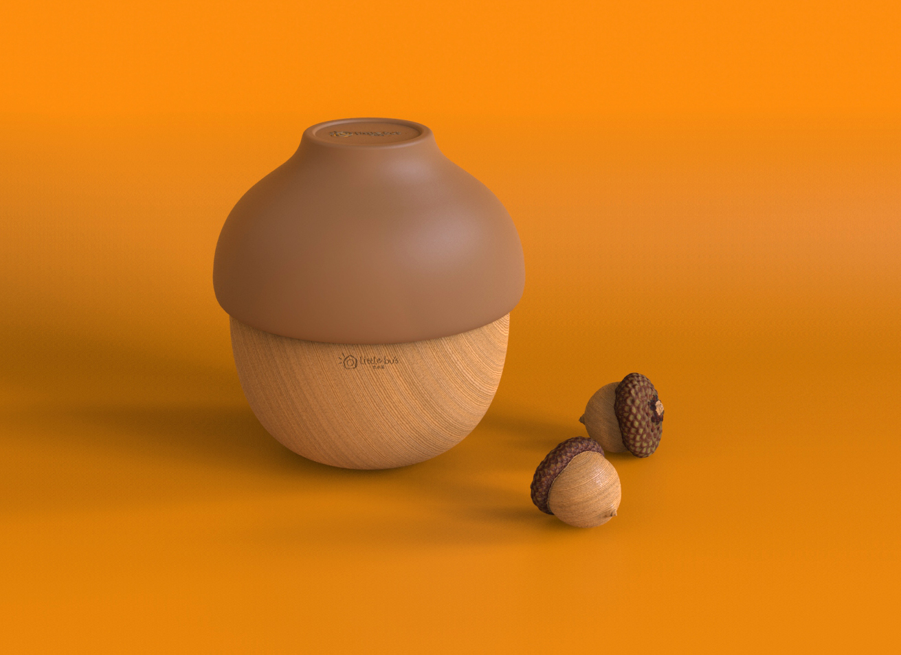 Acorn，children，disinfect，Dinner bowl，