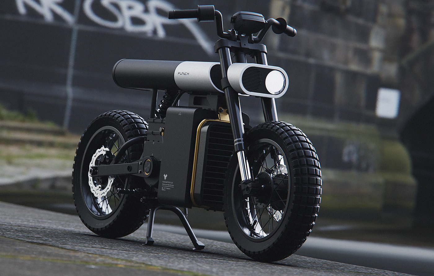 Electric vehicle，Electric bicycle，motorcycle，industrial design，punch，