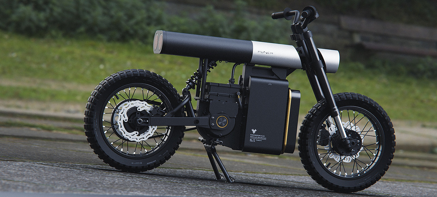 Electric vehicle，Electric bicycle，motorcycle，industrial design，punch，