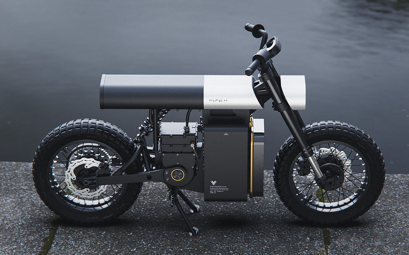 Electric vehicle，Electric bicycle，motorcycle，industrial design，punch，