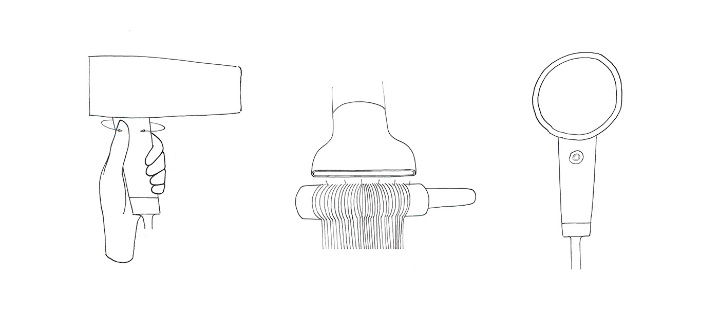 hair drier，industrial design，Design，Beauty，cmf，concept，