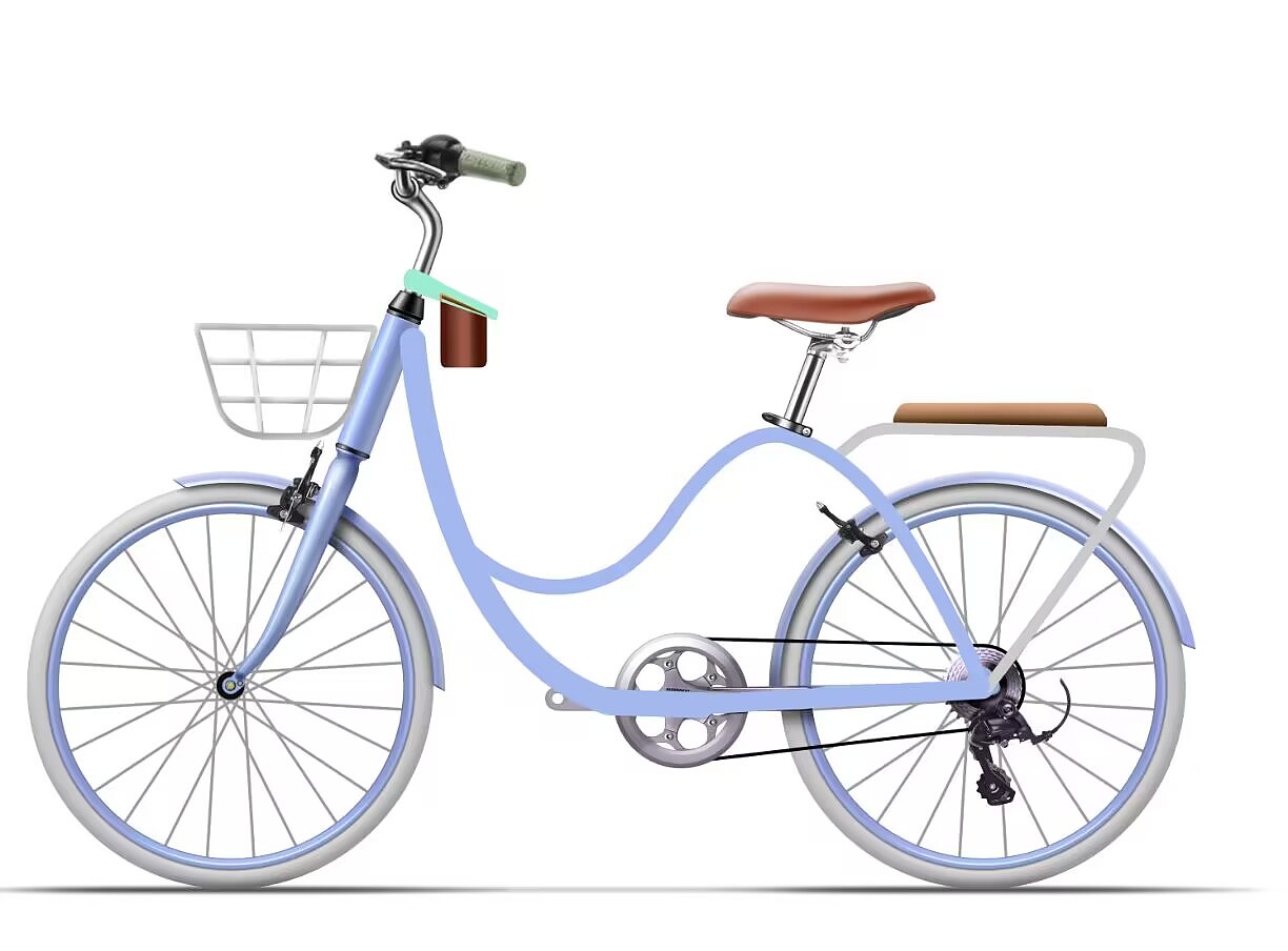Bicycle，Photoshop,rhino，
