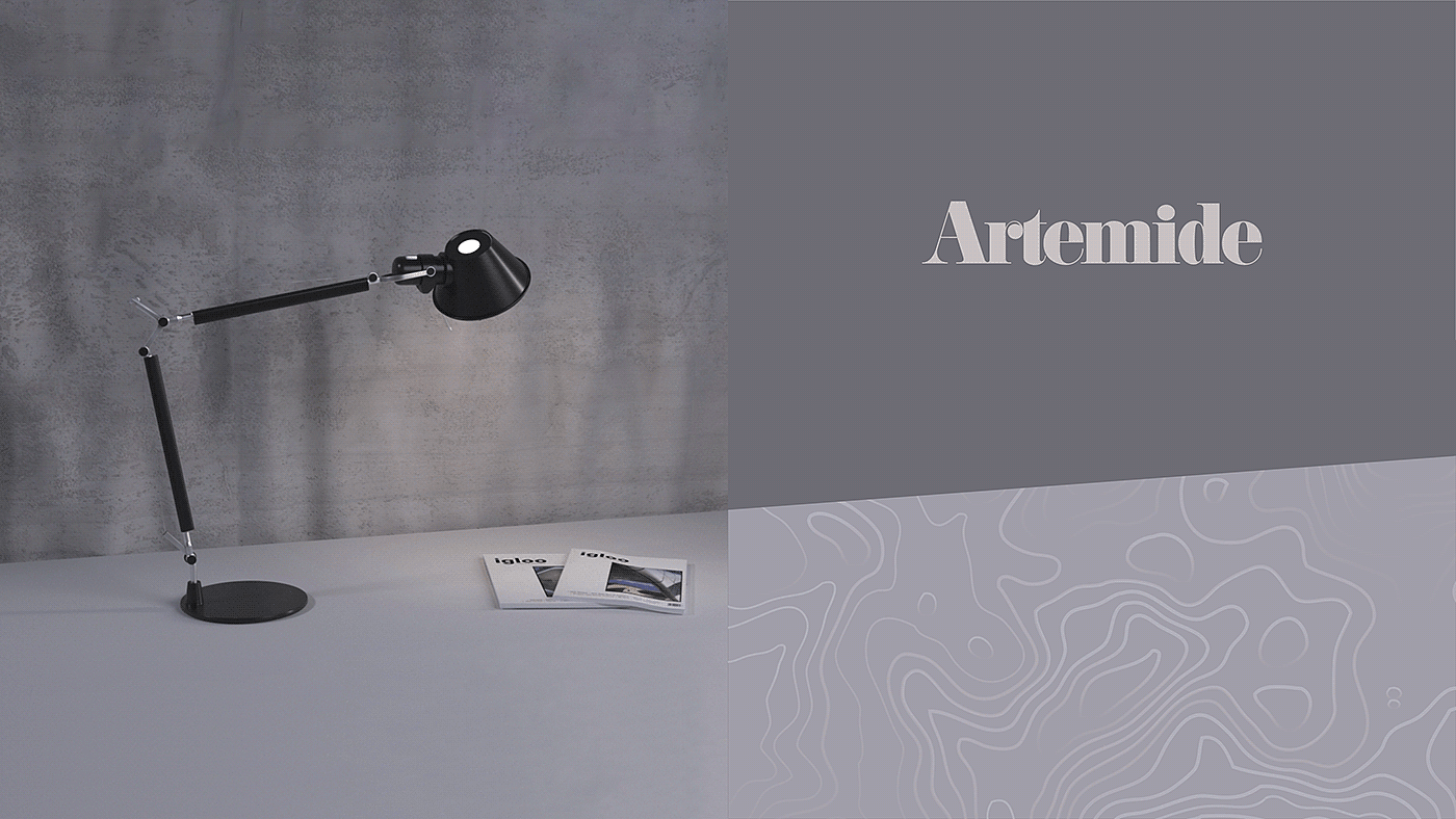Yana Esakova，Table Lamps，Desk lamp，product design，Rotatable design，Gesture control，