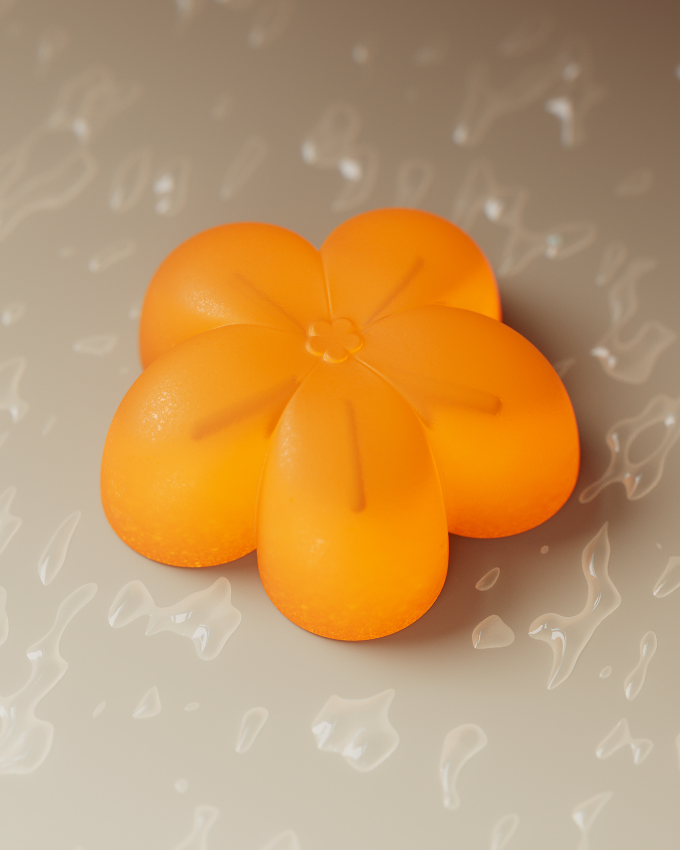 Blossom Soap，Flower soap，Linda Bui，Aesthetic design，RenderWeekly，Flower form，