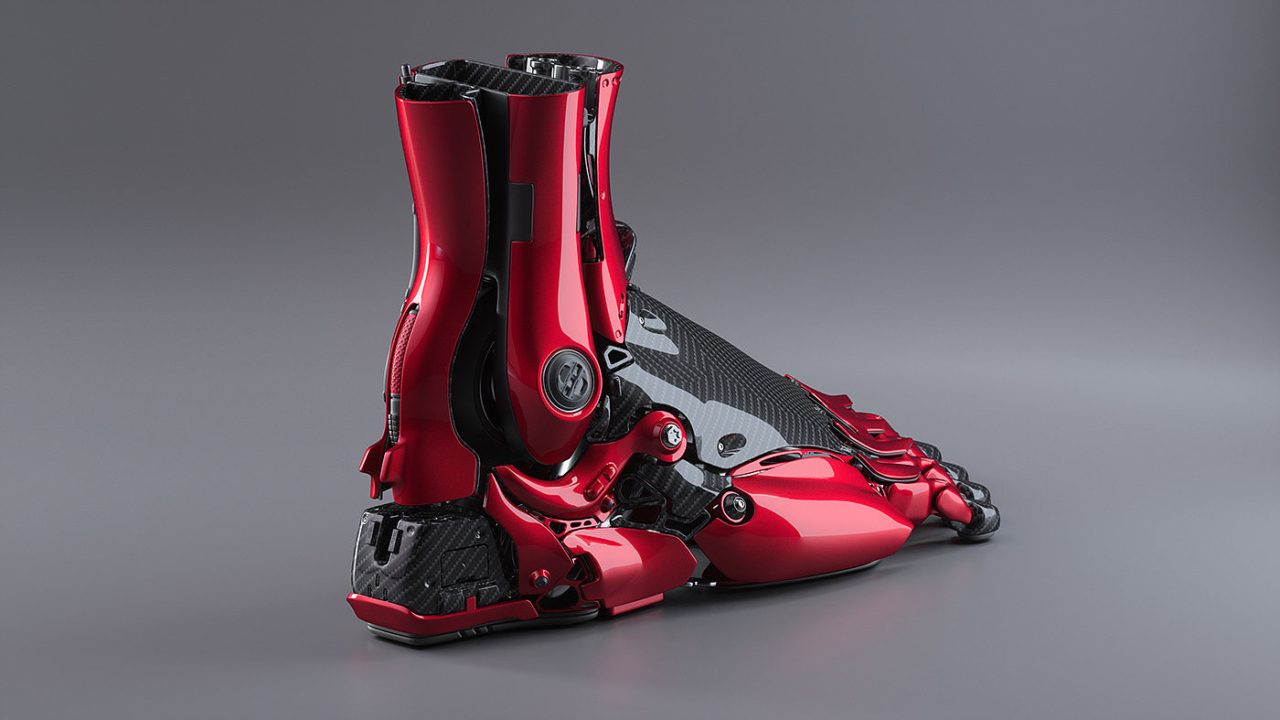 Luka Mivšek，Robotic foot，Mechanical foot，product design，