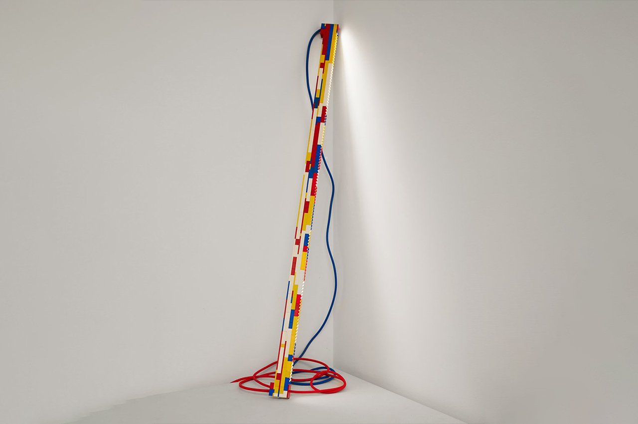 Lego blocks，Linear Lego Lamps，product design，ambience studio，Simple design，