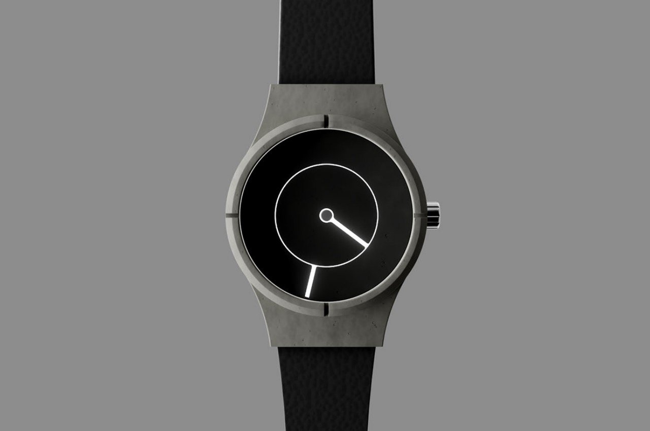 light，Minimalism，Wrist watch，TRON charm，Classicism，conceptual design，Daniel Wu，Daniel Wu，