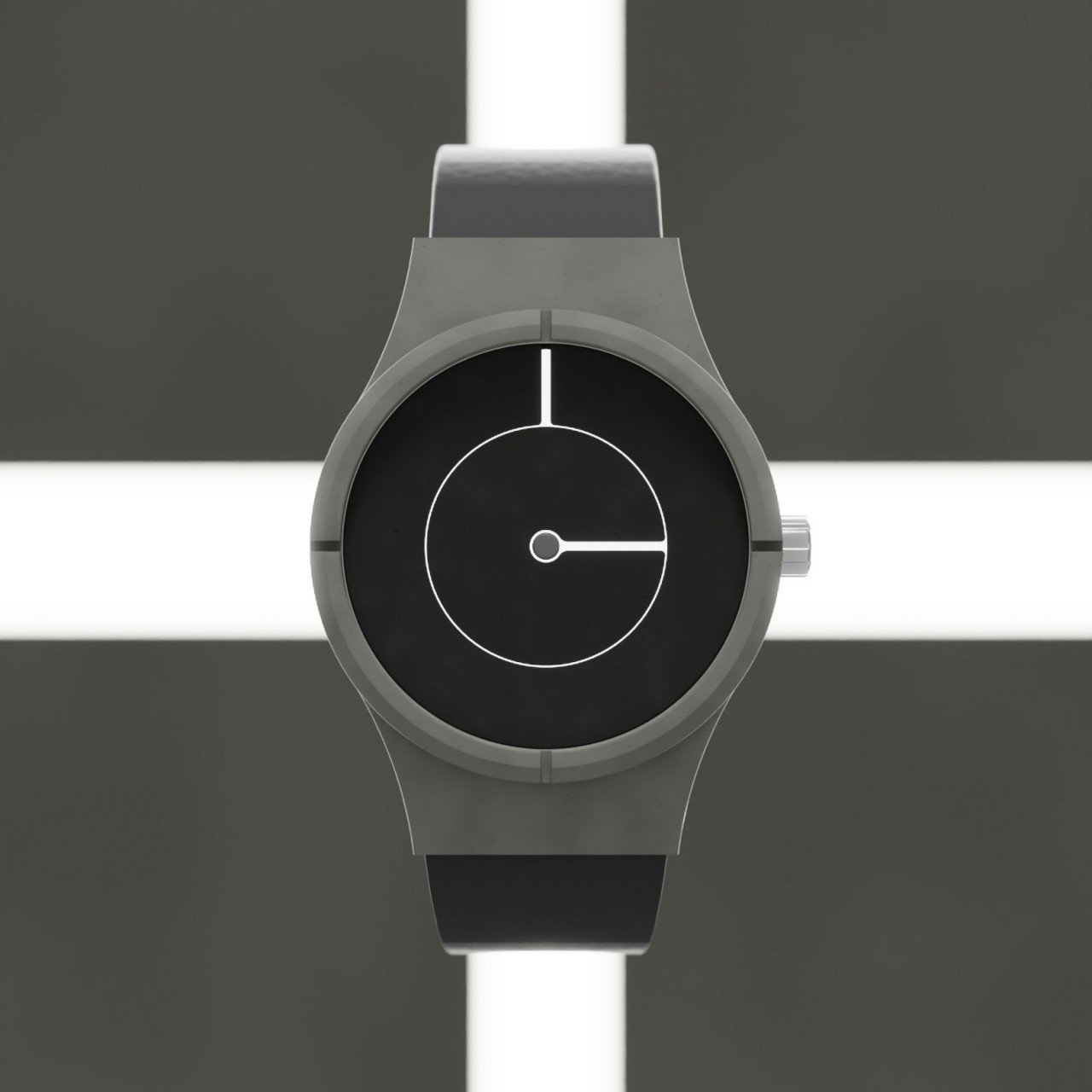 light，Minimalism，Wrist watch，TRON charm，Classicism，conceptual design，Daniel Wu，Daniel Wu，