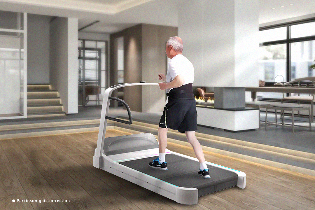 Frozen gait，Correction，Parkinson，