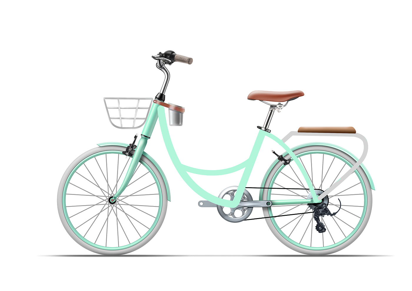 Bicycle，Photoshop,rhino，