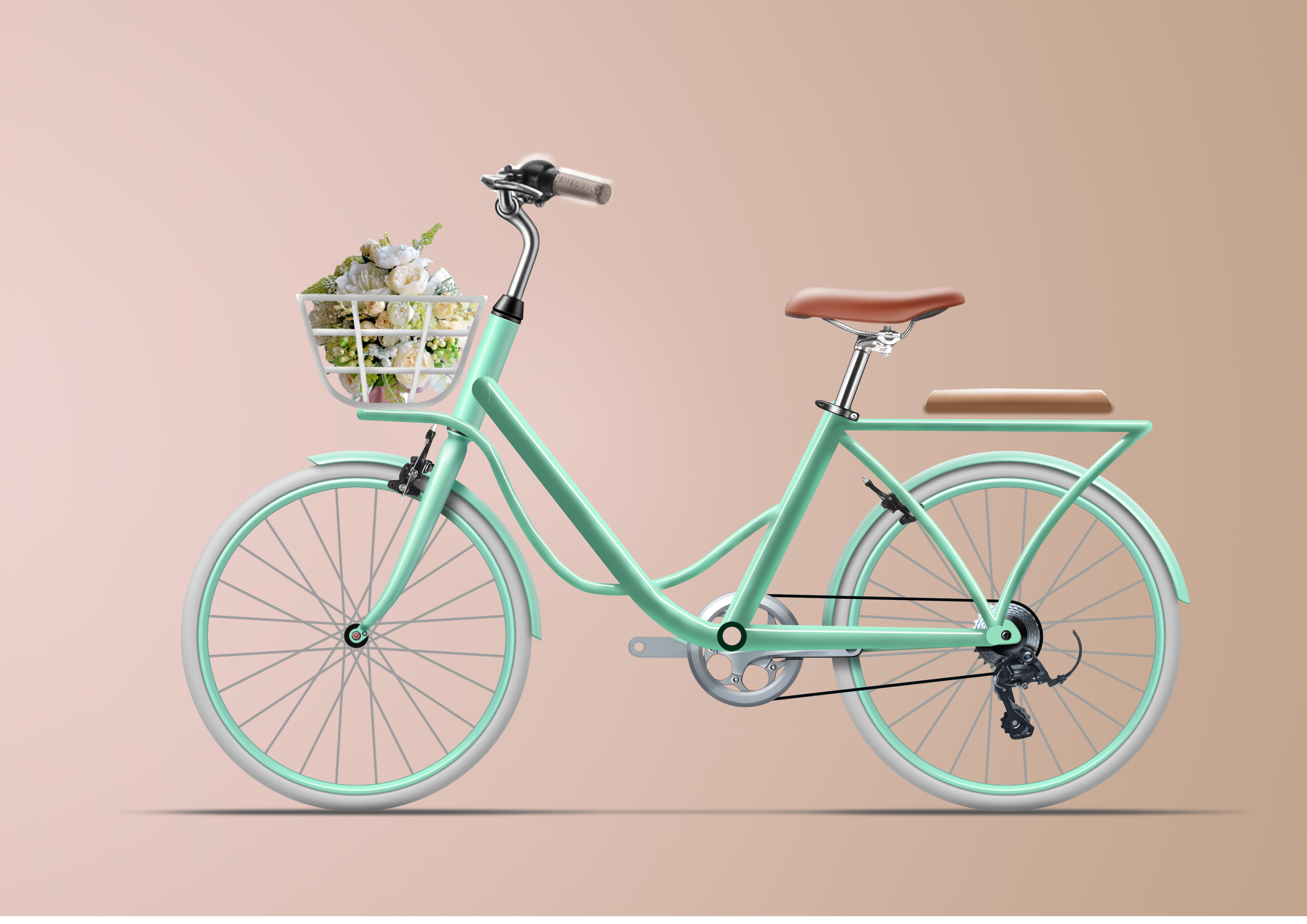 Bicycle，Photoshop,rhino，