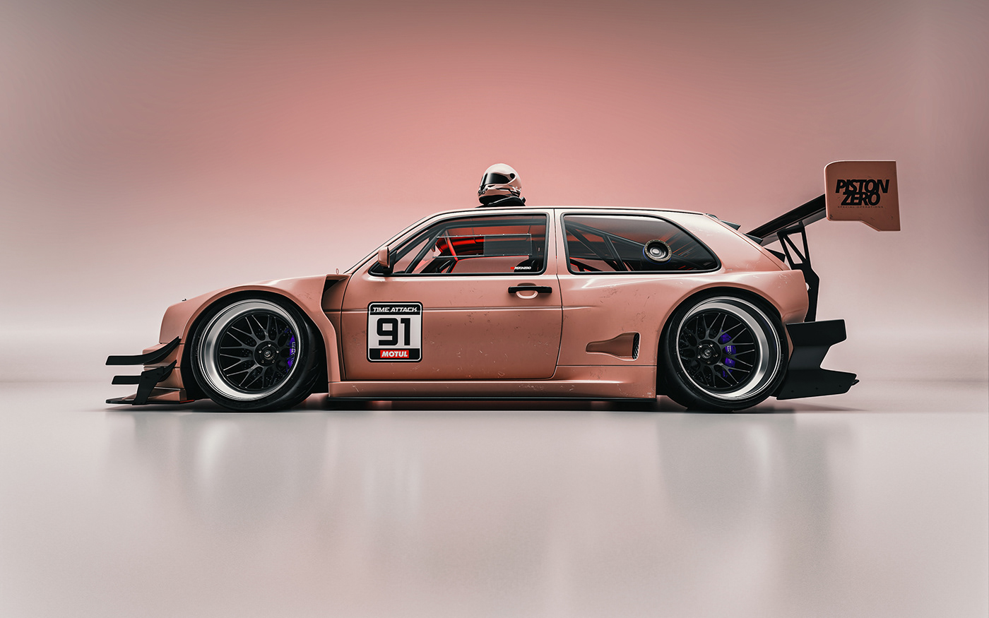 Modified vehicle，golf，MK2，