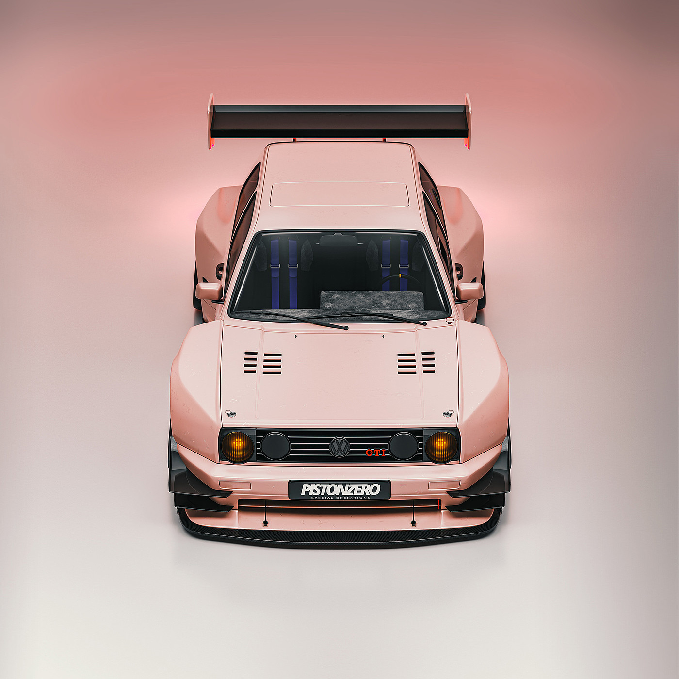 Modified vehicle，golf，MK2，