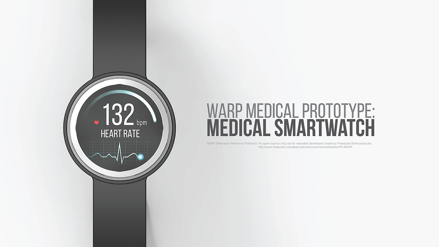 工作效率，医护人员，监护，WaRP Smartwatch，