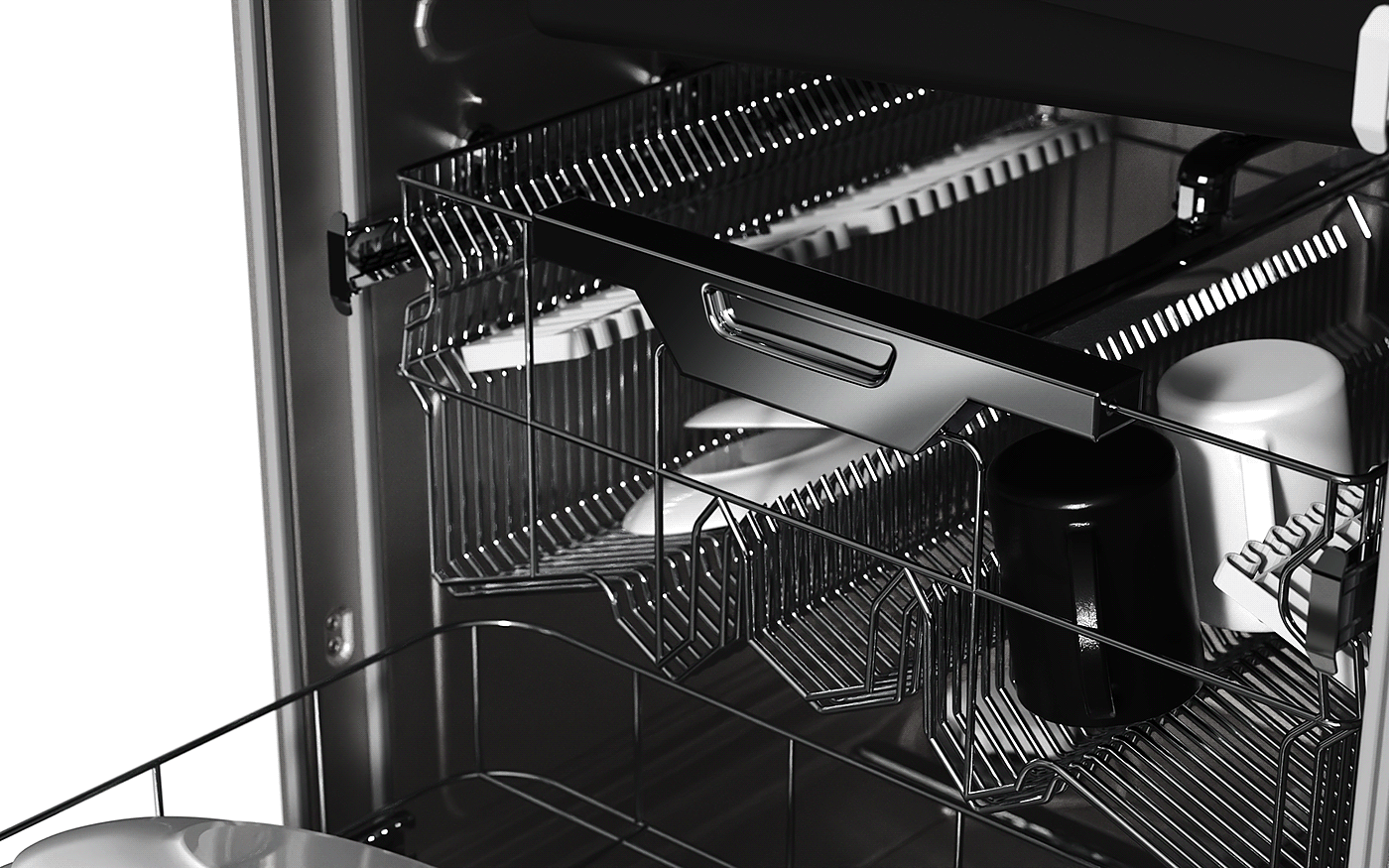 Belluer，Smart appliances，dishwasher，product design，Appearance design，