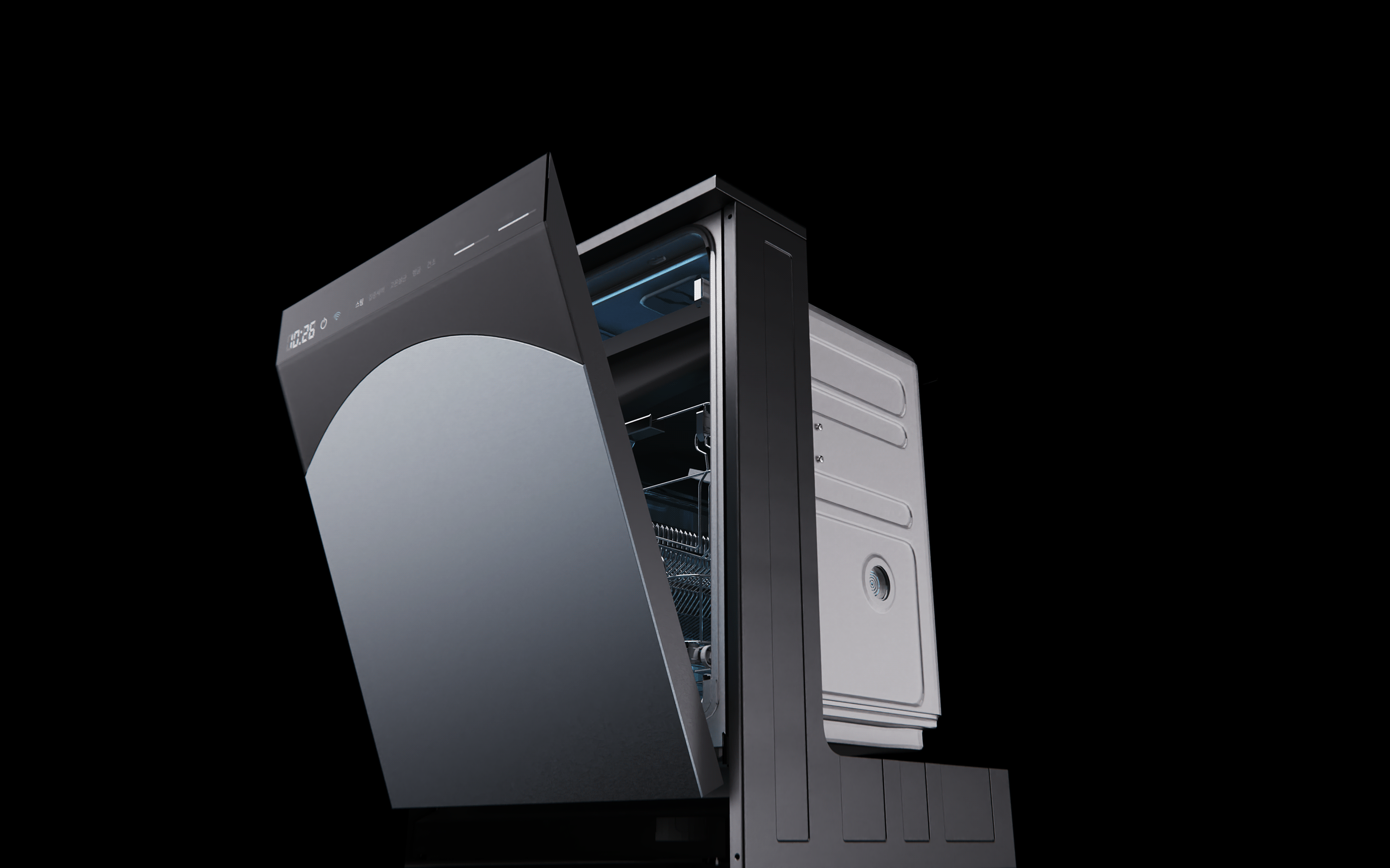 Belluer，Smart appliances，dishwasher，product design，Appearance design，