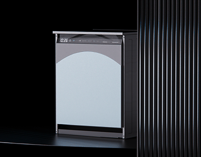 Belluer，Smart appliances，dishwasher，product design，Appearance design，