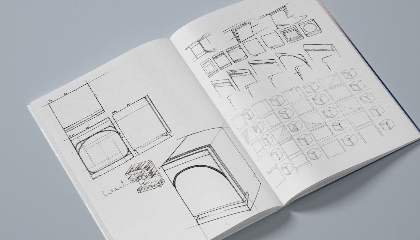 Belluer，Smart appliances，dishwasher，product design，Appearance design，