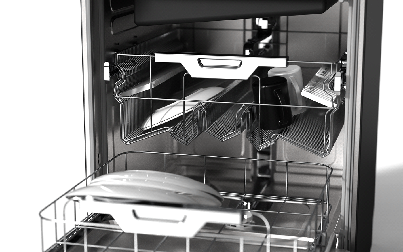 Belluer，Smart appliances，dishwasher，product design，Appearance design，