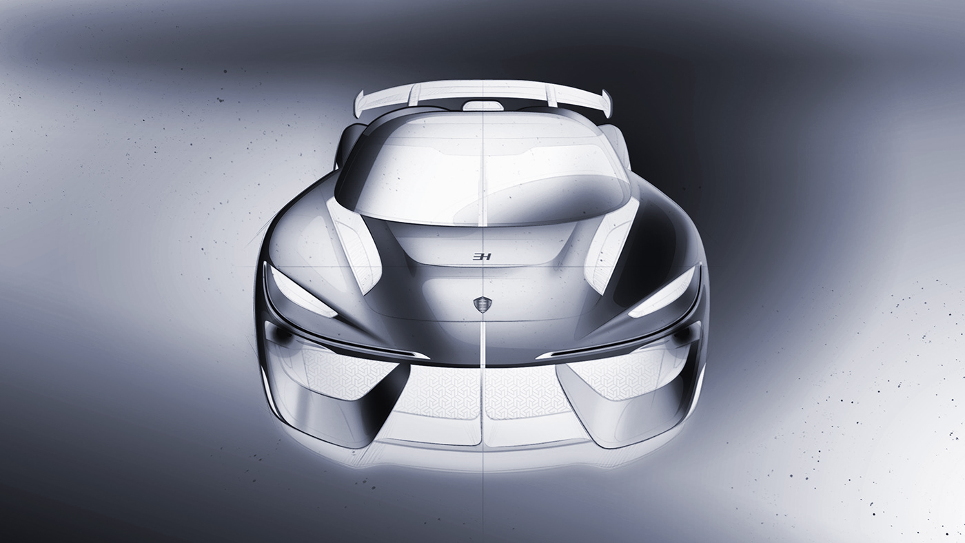 Konisek，Sports car，Appearance design，concept，future，Automobile design，
