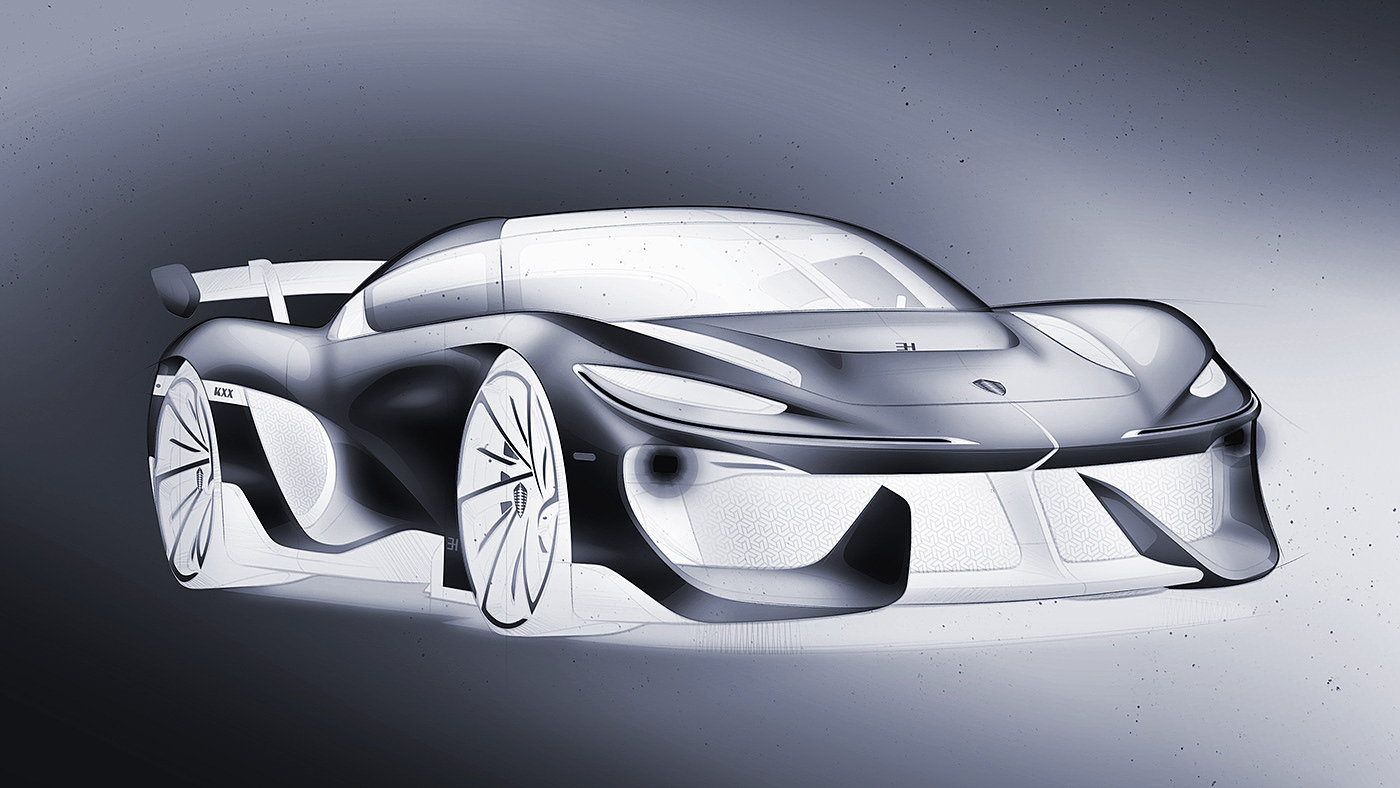 Konisek，Sports car，Appearance design，concept，future，Automobile design，